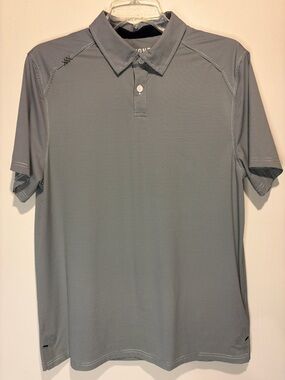 RHONE Fine Italian Fabric Commuter Polo Shirt Collar Golf Outdoors  Size M
